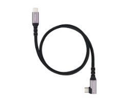 10.01.4700 - Nanocable USB-C/M a USB-C/M PD 100W 0.5m Negro (10.01.4700)