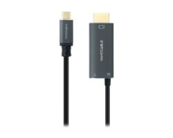 10.15.5182 - Conversor Nanocable Usb-C a HDMI V2.1 8K 60Hz + Usb-C PD 100W (10.15.5182)
