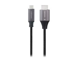 10.15.5262 - Conversor Nanocable Usb-C/M a HDMI V2.0 4K 1.8m Negro. (10.15.5262)