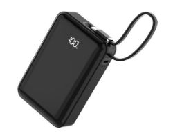 NXPW65WPRO - PowerBank NILOX 20000mAh 65W 2xUSB-C + Cable Negro (NXPW65WPRO)