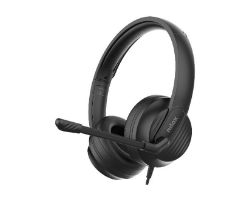 NXAUCENC01 - Auriculares+Micr�fono NILOX USB-A Cable 1.5m Negros (NXAUCENC01)