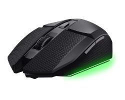 25748 - Raton Gaming Trust GXT 122 Felox+ Wireless inal�mbrico dual iluminado, 12000ppp, cable de carga de 1.5m, Negro. (25748)