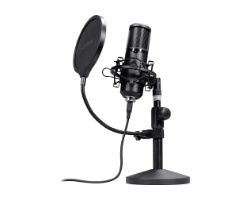 25769 - Micr�fono de Sobremesa Trust GXT 269 Emita II USB-A/C Cable 2.5m Negro (25769)