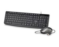 COCOAKITV2SPANISH - Kit Teclado + Rat�n NGS V2 QWERTY USB �ptico Ambidextro 1000dpi Negro (COCOAKITV2SPANISH)