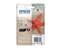 C13T03U54010 - Tinta Epson 603 Tricolor Estrella de Mar 7.2ml 130 p�ginas (C13T03U54010)