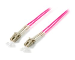 EQ255516 - Cable EQUIP Fibra �ptica LC/M a LC/M OM4 Multimodo 10m Gris/Violeta (EQ255516)