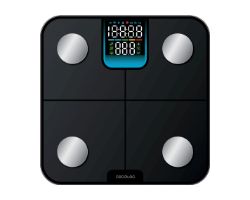 A01_EU01_116269 - B�scula Cecotec Surface Precision HealthySmart, de Ba�o Inteligente con App, Bluetooth y 25 Par�metros, 28x28 cm, pantalla LCD, 180 kg M�x.(A01_EU01_116269)