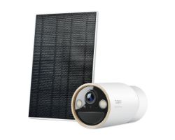 TAPO C460 KIT - C�mara IP TP-Link 4K 8mp 12x WiFi Solar IP66 Exterior Pared Blanca (TAPO C460 KIT)