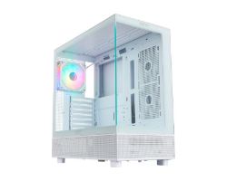 OUT9004 - Caja PC Abysm Danube Sava H400 ATX mATX Blanca (AB123015) (OUT9004). Buen estado. Golpe en esquina de una pata. Completa. (OUTLET)