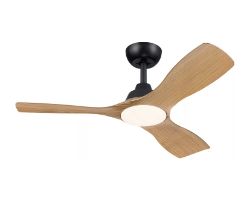 929004750401 - Ventilador de Techo Philips + Plaf�n Negro/Madera (929004750401)