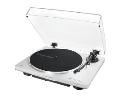 AT-LP70XBTWS - Tocadiscos Audio-Technica Autom�tico Bluetooth Blanco (AT-LP70XBTWS)