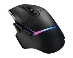 LOG-MOU G502 X PLUS INA BK - Rat�n Gaming Logitech G502 X Plus RGB Ergon�mico Diestro �ptico RF Wireless 25600dpi 13 Botones Negro (910-006163)