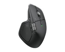 LOG-MOU MX MASTER 4 BK - Rat�n Ergon�mico Logitech MX Master Diestro Laser RF Wireless/Bluetooth 8000dpi 8 Botones Grafito (910-007562)