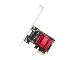 PE25 - Adaptador de Red CUDY PCIe 1xRJ45 Ethernet LAN 2.5 GbE PC/Servidor (PE25)