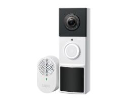 TD21 - Videoportero TP-Link Doorbell 3mp 150� WiFi IP65 con Timbre Visi�n Nocturna Negro/Blanco (TD21)