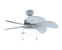 08452 - Ventilador de Techo CECOTEC EnergySilence Aero 3600 Vision Full Sky 50W 36? con L�mpara 6 Aspas 3 Velocidades Modo Summer/Winter Azul Cielo (08452)