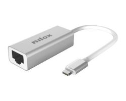 NXADAPUSBCRJ45 - Adaptador NILOX Usb-C a Ethernet RJ45 (NXADAPUSBCRJ45)