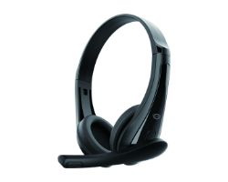 POLONA06B3T - Auriculares+Micr�fono CONCEPTRONIC Supraurales Binaurales 3.5mm Cable 1.8m Negros (POLONA06B3T)