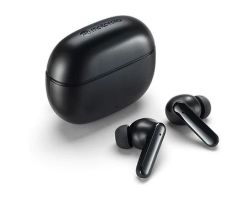 253MOTOBUDS125BLK - Auricular Motorola Bluetooth Resistencia al agua y sudor IPX4, autonomia 17-18 horas. Estuche de carga Usb-C Asistentes de voz como Google Assistant y Siri.Negro(253MOTOBUDS125BLK)
