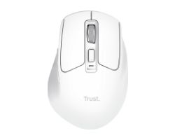 26022 - Rat�n Trust Niven Ergon�mico Diestro Clic Silencioso RF Wireless/Bluetooth USB-A 3200dpi 7 Botones Blanco (26022)