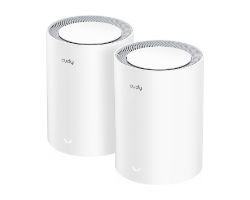 M3600(2-Pack) - Sistema Mesh CUDY BE3600 3xRJ45 WiFi 7 Dual Band 4 Antenas Internas Pack 2 Blanco (M3600 2-Pack)