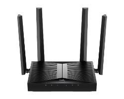 AP3000D - Punto de Acceso CUDY 1xRJ45 WiFi 6 Dual Band Ethernet LAN GbE 4 Antenas Externas 5 dBI Negro (AP3000D)
