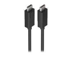 A149-1017 - Cable AISENS DP 1.4/M a DP 1.4/M 8K 60Hz 1m Negro (A149-1017)
