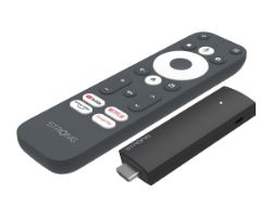 LEAP UNA + - TV Stick Strong 2K FHD A55 USB-C HDMI 1.4 WiFi Bluetooth Android Mando a Distancia Negro (LEAP UNA +)