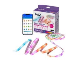 929004140001 - Tira de Luz Wiz LED RGBIC WiZ WIFI 10m, 16 millones de colores, control app y voz, 21W (929004140001)