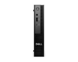 4CXPC - Ordenador Dell Pro Micro QCM1250 Intel Core Ultra 7-265T 16Gb 512Gb SSD 2xUSB 2.0 3xUSB-A 3.0 1xUSB-C 3.1 1xDP 1.4a 1xHDMI 2.1 1xRJ45 WiFi 6E Bluetooth Ethernet LAN GbE W11P Negro (4CXPC)