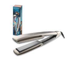 A01_EU01_122640 - Plancha de Pelo CECOTEC Lisse Plasma Sensor Champagne Tecnolog�a de Sensor y Plasma con Giroscopio Temperatura Ajustable 160-220�C (A01_EU01_122640)