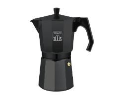 01669 - Cafetera Italiana CECOTEC Mokclassic 1200 Black Mango Ergon�mico 600ml 12 Tazas Piezas Desmontables Aptas para Lavavajillas Aluminio Fundido Negra (01669)