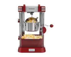 03263 - Palomitero CECOTEC Fun&Taste PCorn Classic 300W Dise�o Retro Olla de Acero Inoxidable 500ml Luz Interior Bandeja Extra�ble Cuchara Dosificadora (03263)