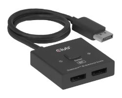CSV-1009 - Switch Club 3D 2xDisplayPort 8K Ultra HD/60Hz Bidireccional Negro (CSV-1009)