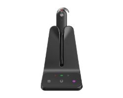 WH63 E2 TEAMS - Auricular Yealink DECT para PC y tel�fonos IP con largo alcance inal�mbrico, micr�fonos duales con cancelaci�n de ruido y 4 opciones de uso diferentes. (WH63 E2 TEAMS)