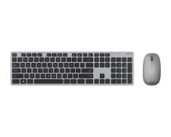 90XB0430-BKM240 - Teclado+Rat�n Asus W5000 Inal�mbrico 2.4Ghz, Teclado Negro compacto con un acabado met�lico y un perfil ultrafino de 11mm. (90XB0430-BKM240)