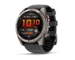 010-03199-11 - Smartwatch Garmin Fenix 8 Pro AMOLED Digital T�ctil 1.4? 51mm Color 32Gb Multideporte Micr�fono/Altavoces Integrados NFC WiFi Bluetooth GPS ANT+ Cuerpo Grafito/Titanio Correa Negra (010-03199-11)