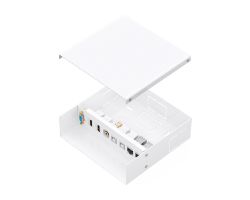 A127-1031 - Caja de Conexiones AISENS USB-B 2.0 VGA 2xHDMI 2xRJ45 Cat.6A STP 3.5mm Blanco (A127-1031)