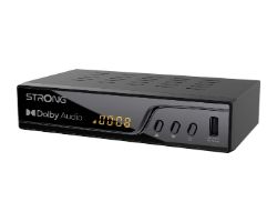 SRT8250 - Receptor TDT STRONG DVB-T2 4K UHD Pantalla Incorporada 1xUSB 2.0 1xHDMI 2.0 Mando a Distancia Negro (SRT8250)