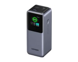 35524B - PowerBank Ugreen Nexode 20000 mAh 130W 1xUSB-A 2xUSB-C Gris (35524B)
