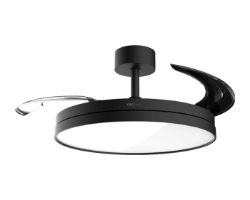 A01_EU01_124549 - Ventiladro Techo Cecotec EnergySilence Aero 2440 Invisible Pure Black, 3aspas retr�ctiles y di�metro de 42