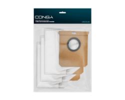 A01_EU01_111056 - Pack CECOTEC 3 Bolsas de polvo para Base de Autovaciado Conga Rockstar 5500 Station Flex / Pet Flex (A01_EU01_111056)