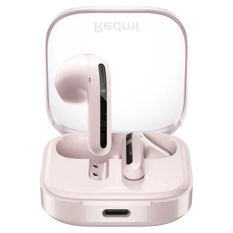 BHR8395GL - Auriculares XIAOMI Redmi Buds 6 Active Intra-Aurales Binaurales 2 Micrfonos Integrados Bluetooth 5.4 10m IPX4 Estuche de Carga USB-C Autonoma 6h Rosa (BHR8396GL)