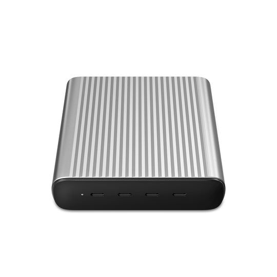 HJGAN245-EU - Cargador de Sobremesa TARGUS HyperJuice 4xUSB-C 245W Plata/Negro (HJGAN245-EU)
