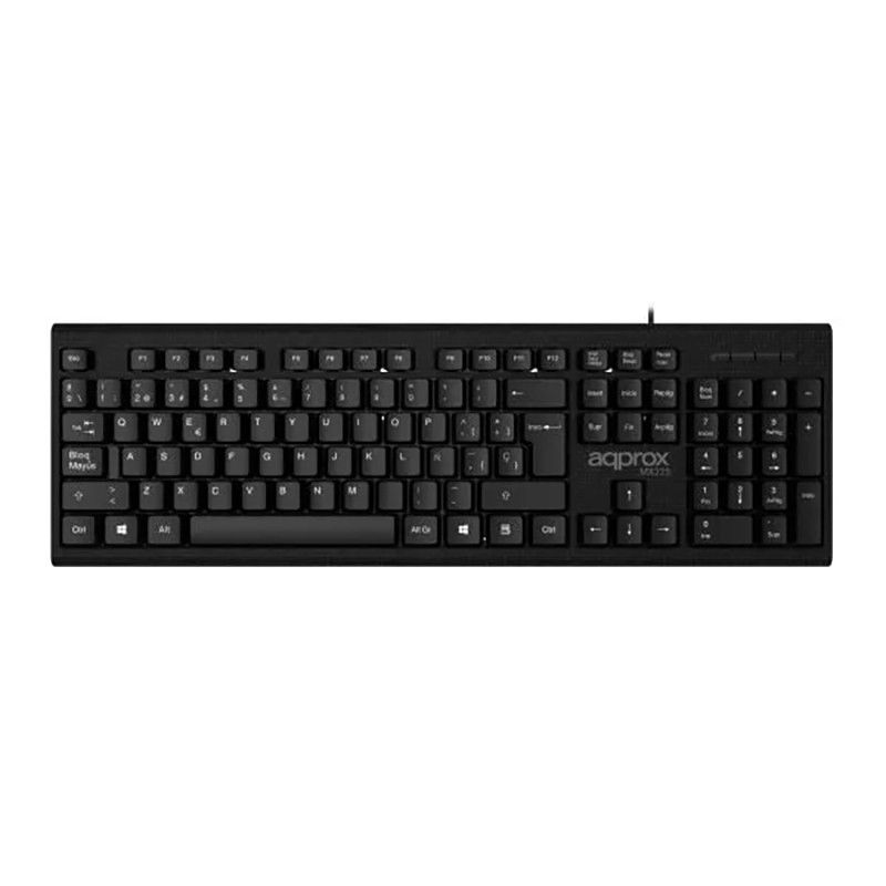 APPMX225 - Teclado Approx USB 2.0 Negro (APPMX225)