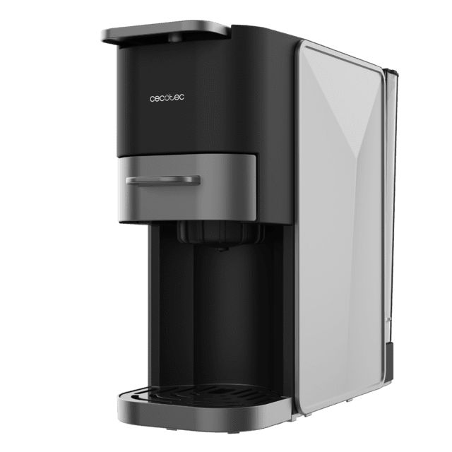 01853 - Cafetera CECOTEC FreeStyle Compact Dark para café molido y cápsulas. Multicápsula 4 en 1. Dolce Gusto, Nespresso, ESE pod y Senseo. (01853)