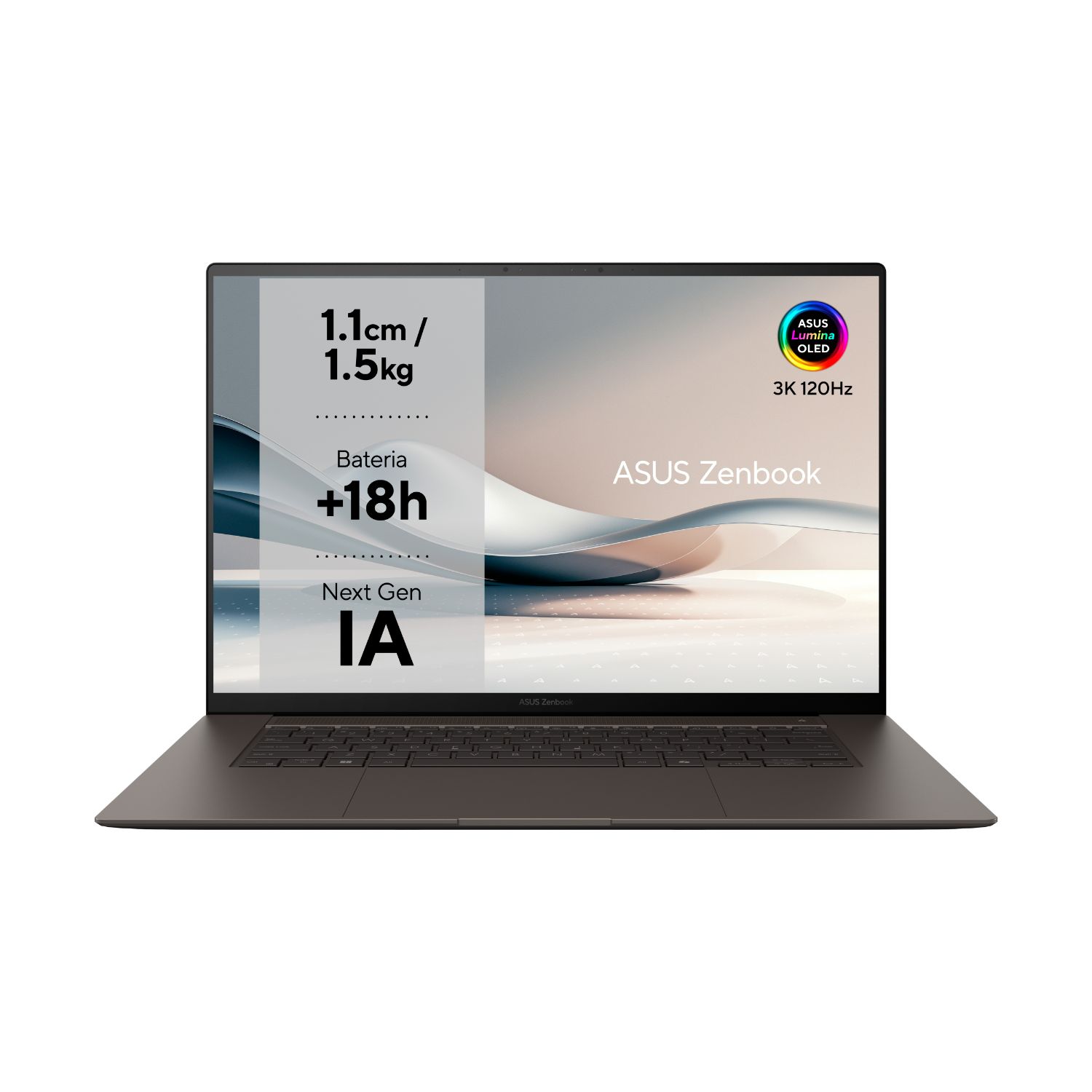90NB13M1-M00KT0 - Porttil ASUS ZenBook S 16 OLED UM5606WA-RK320W Ryzen AI 9 32Gb 1Tb SSD 16