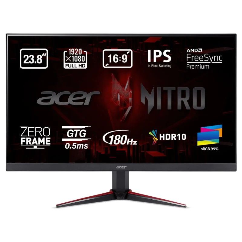 UM.QV0EE.302 - Monitor Gaming Acer Nitro VG240Y S3 bmiipx 24