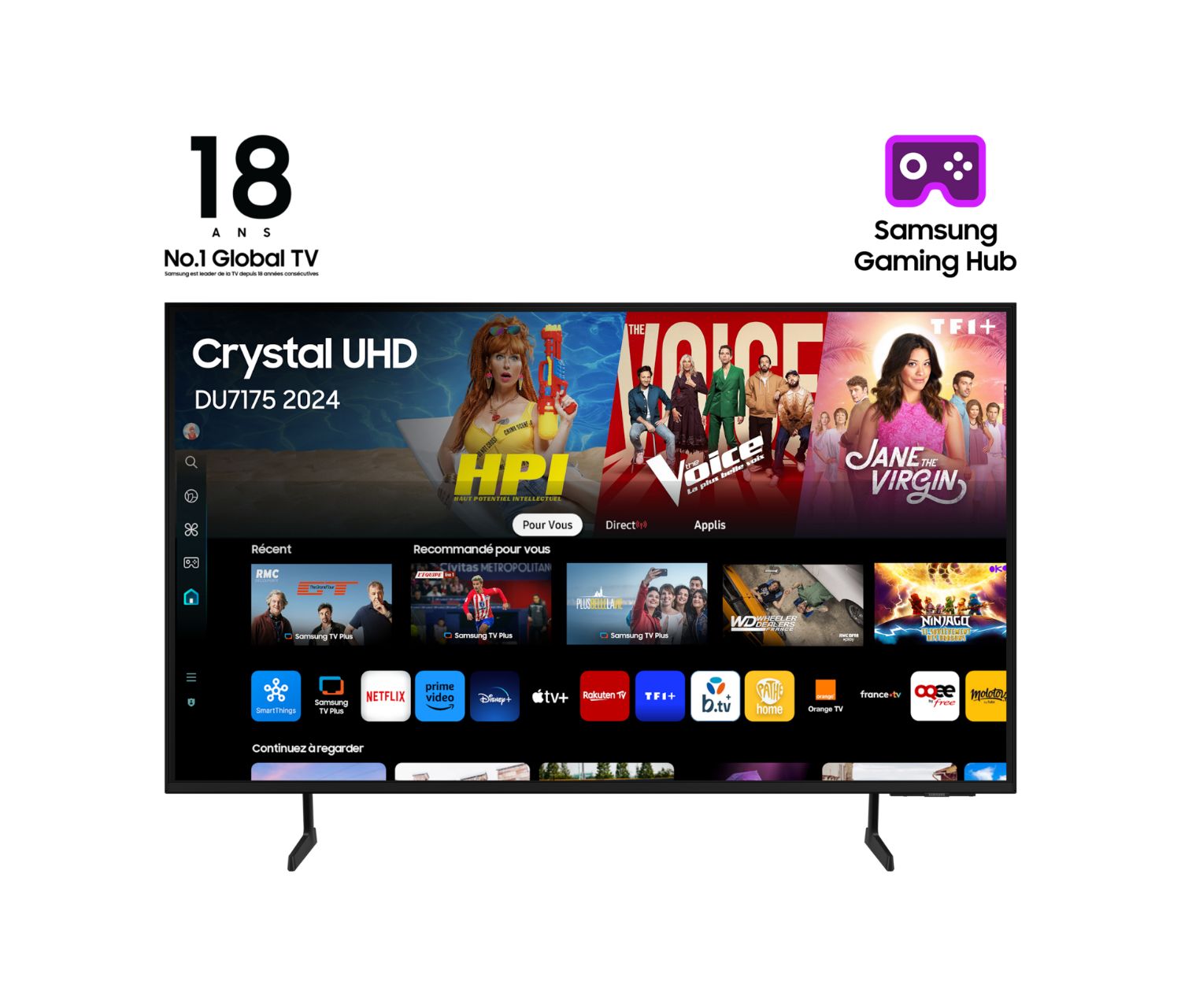 TU65DU7175UXXC - Televisor Samsung 65