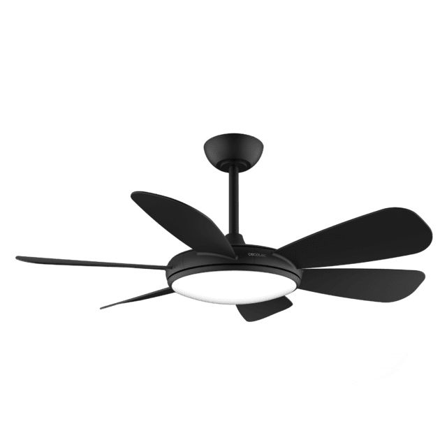 08559 - Ventilador Techo CECOTEC EnergySilence Aero 5200 Black Pro,55W con motor DC y 52